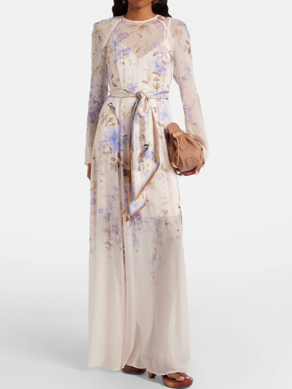 ZIMMERMANN Luna belted maxi dress
